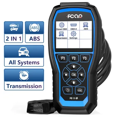 FCAR F507 All System Diesel Heavy Duty Truck Scanner OBD Diagnostic ABS Transmission Reset Diesel Code Reader OBD2 Diagnostic