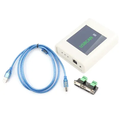 High Speed Debugger USBCAN II Industrial Grade High Speed Dual Channel Debugger Support CAN Delay