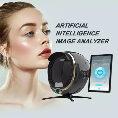 Newest 3D skin analyzer machine AI Magic Mirror Skin Analyzer Detector Eight Spectrum 3d facial skin