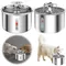 2L Automatic Pet Water Fountain 304 Stainless Steel Cat Dog Water Fountain Large Capacity Auto