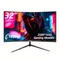 Gawfolk 32 inch Gaming Monitor 2560*1440 1800R Curved Monitors 165HZ PC Monitors VA Screen for Home,