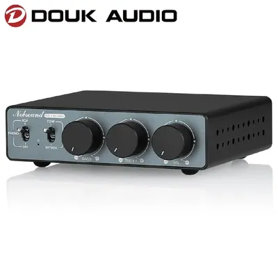 Douk Audio NS-13G-MAX HiFi 2.0 Channel Stereo Audio Amplifier TPA3255 Mini Digital Power Amp with