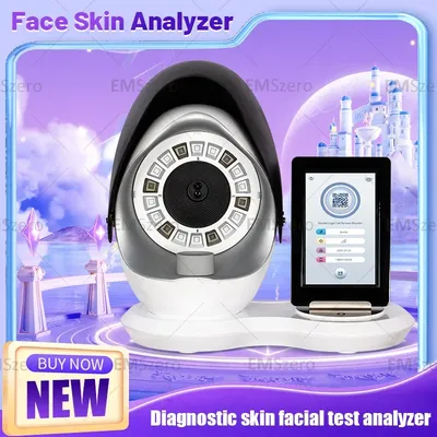 3D Skin Mirror Skin Analysis Intelligent Mirror Wood Lamp Facial Scanner UV Skin Analyzer Machine