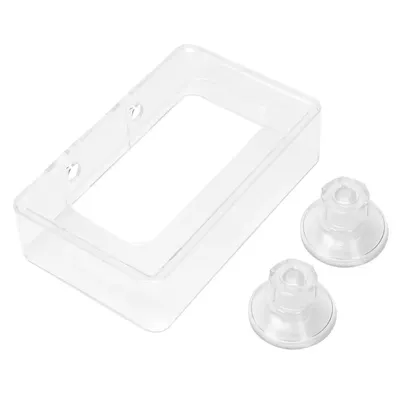 Acrylic for fish Feeder with Suction Cup - Easy Install Aquarium Food Dispenser for fish Tank