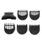 Manual Electric Shaver Head & 5 Guide Combs Set Compatible with for series 3 Trimmer Replacement