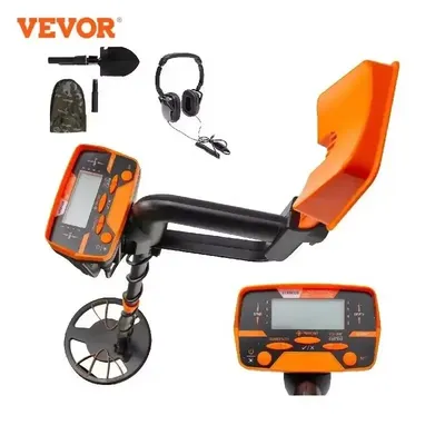 VEVOR Metal Detector 3010 Disc Underwater Underground High Accuracy LCD Display Metal Detector