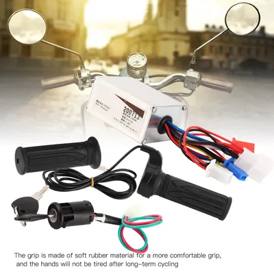 Electric Scooter Speed Controller Set 24V 250W Controller with Throttle Twist Grip Lock