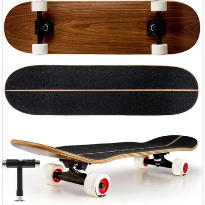 Skateboarding, 7-story Canadian Maple Deck | Designed for All Types of Riding Children, Adults,