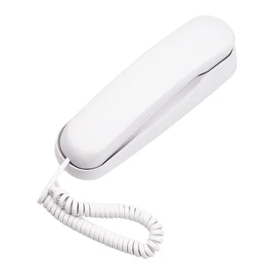 Mini Desktop Corded Landline Phone Fixed Telephone Wall Mountable Supports Mute/ Pause/Redial