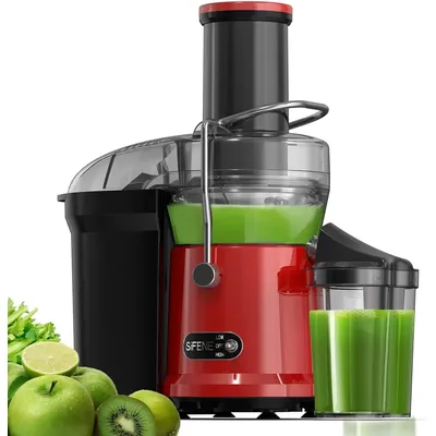 SiFENE Centrifugal Juicer Machine, Rapid 1000W Juice Extractor, Large 3.2'' Feed Chute for Whole