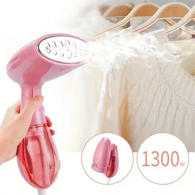 Portable 1300W Home Fabric Foldable Mini Iron Portable Handheld Garment Steamer Handheld Machine for