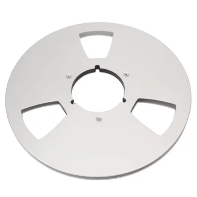 10-inch Aluminum Alloy Empty Tape Reel for Tape Recorder - Accessory for nab Disc Opening Machine