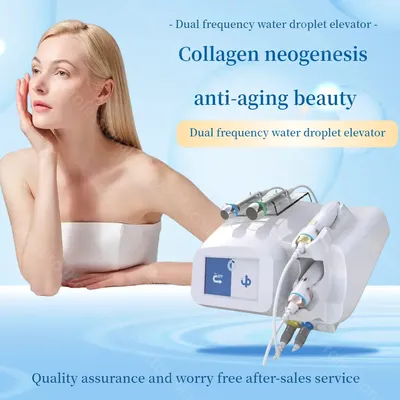 Newest 4 In 1 Factories Directly Sell Dual-frequency Anti-aging Water Drop Lifting And Tightening