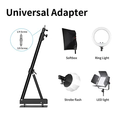 SH 100cm Wall Mount Boom Arm For Photography Studio Video Strobe Lights,Easy to Install,Store And