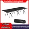 Outdoor Portable Folding Bed Single Person Camping Cot 265LB Bearing Weight Compact for Outdoor