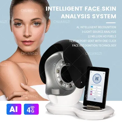 2025 Newest 3D Skin Diagnosis System 36 Million Pixels Facial Analysis Machine Skin Moisture