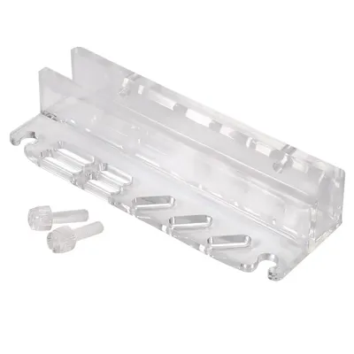 Water Plant Scissors Holder for Aquarium - Acrylic Fish Tank Scraper & Spatula Storage Rack