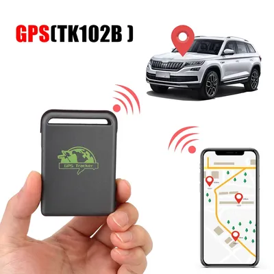 Car Vehicle Tracking Locator Device Smart Bluetooth GSM GPRS GPS Tracker TK102B Over Speed Alarm