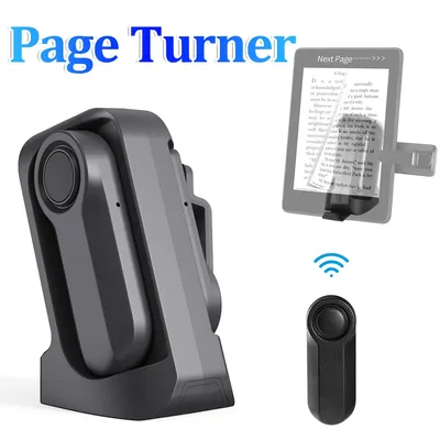 RF Remote Control Page Turner Page Turner Clicker for Kindle Paperwhite Oasis Kobo EReaders for iPad