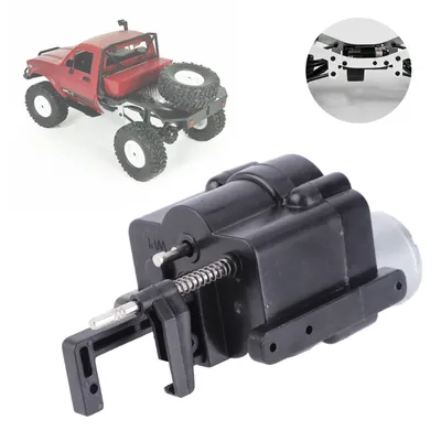 2 Speed Gearbox + Shift Servo Parts Fit for 1:16 WPL RC Car Upgrade Accessory