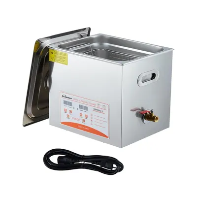 Ultrasonic Cleaner, 2.6 Gallon (10 L) Digital Sonic Cavitation Machine, Professional Jewelry Cleaner