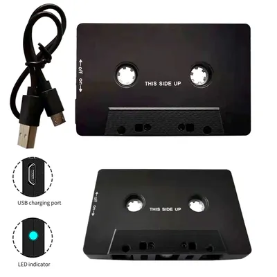 Cassette Adapter Bluetooth-compatible Aux Stereo Car Universal Car Audio Cassette Tape Aux Stereo