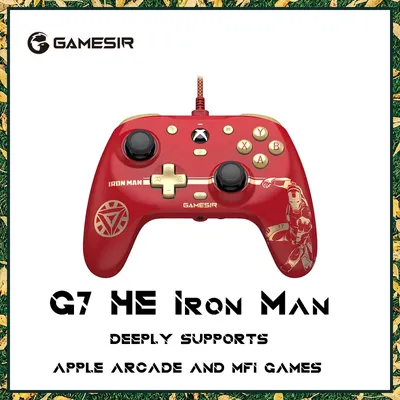 Gamesir G7 HE New Upgrade G7 SE Wired XBOX One X Series Gamepad PC Steam Controller Iron Man Limited