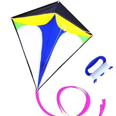 New Arrive Outdoor Sport Kite / Diamond Kites For Children With Handle And Line Good Flying