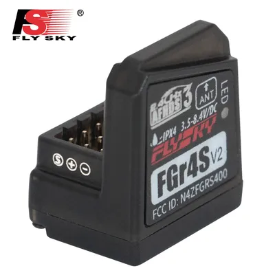 Flysky FGR4S V2 Receiver AFHDS 3 Built-in Single-Antenna Bidirectional PWM /PPM / IBUS Output