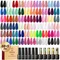 ROSALIND 65PCS Gel Nail Polish Set, 60 Colors Gel Nail Set with Glossy & Matte Top Base Coat Soak