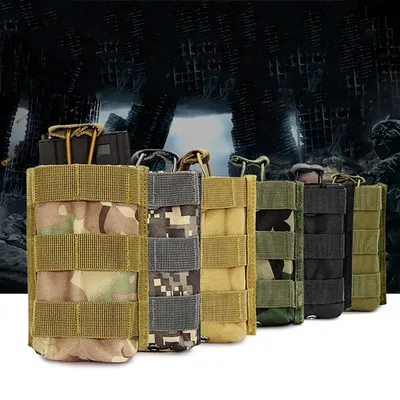 Walkie-Talkie Package Molle Mag Pouch Hunting Tactical Single Rifles Magazine Pouches Bag Cartridge