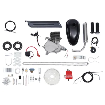 Full Set 100CC 2-Stroke Bicycle Petrol Engine Kit Motorized Bike Gas Motor Conversion Kit for Most