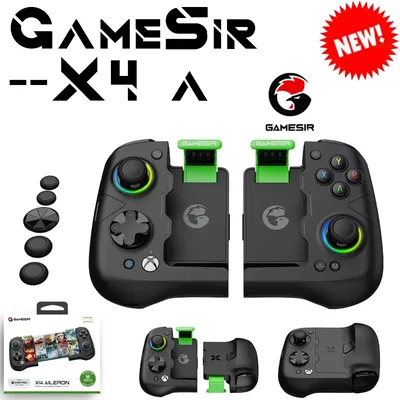 GameSir X4 Aileron Xbox Gaming Controllers Gamepad for Android Cellphone Games Hall Effect Joystick