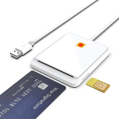 USB 2.0 Smart Card Reader for Bank Card IC/ID EMV DNIE ATM CAC Card Cloner Connector Card Reader for