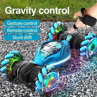 Gesture sensing Morphing remote control car Children's toys Twist four-wheel drive climbing stunt