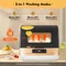 Mini Automatic Dishwasher Kitchen Portable Countertop Dish Washer Deep Cleaning