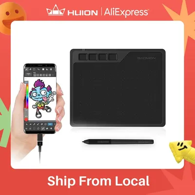 GAOMON S620 6.5x4 Inches Digital Pen Tablet For Drawing Design Android Phone Windows Mac OS System