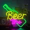 Beer Time Neon Sign Bar Neon Lights Signs LED Night Light For Room Decor Home Bar Man Cave Party