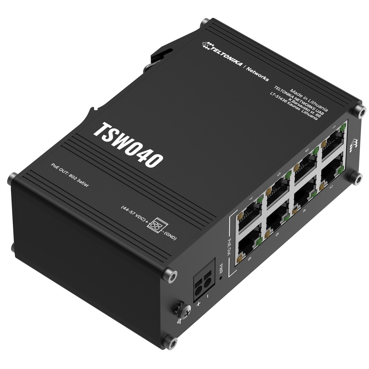 TELTONIKA TSW040 8 Port PoE+ Switch Image