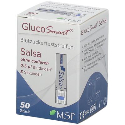 Glucosmart Salsa Blutzuckerteststreifen Dose 50 St Teststreifen Image