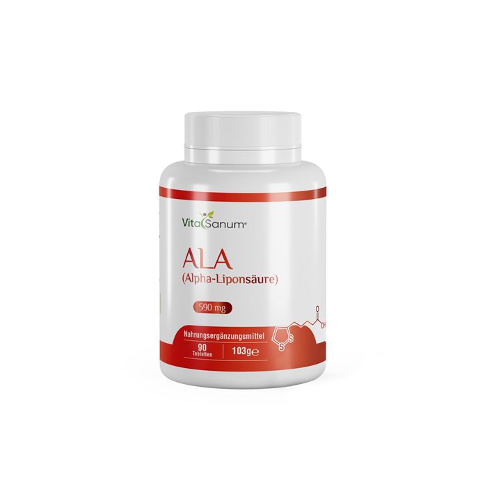 VitaSanum®-ALA (acido alfa lipoico) 90 pz Compresse