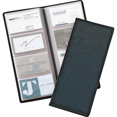 Cardinal Business Card File, Non Glr, 96 Card Cap, 4 1/4" x 1/2" x 10 3/8" BK (CRD34422) Each Cardinal® Business Card Album