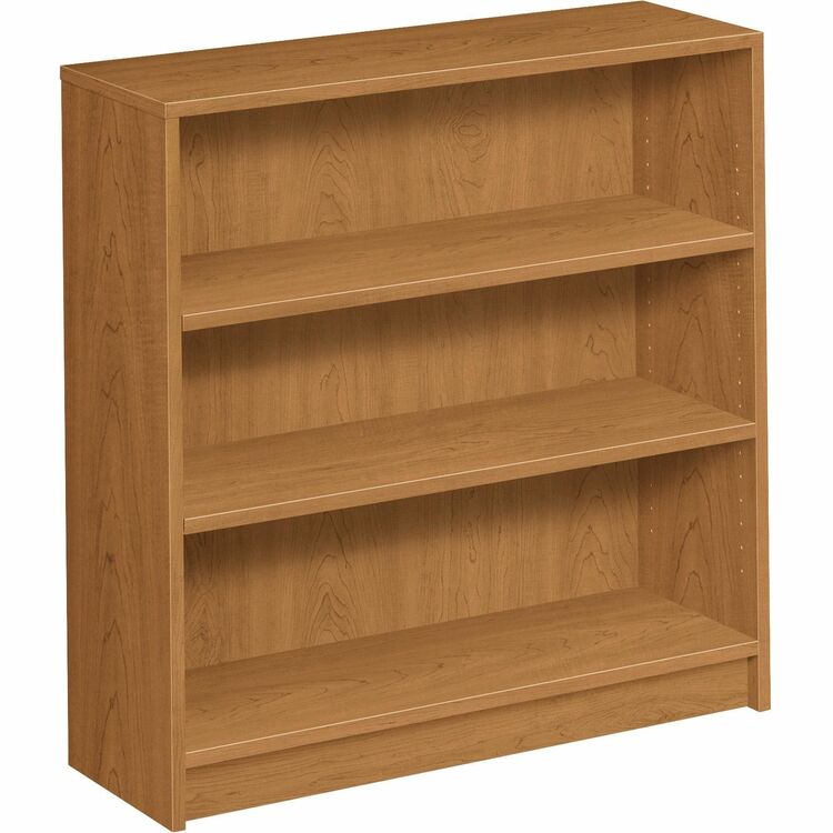 HON 1870 Series Bookcase, Three Shelf, 36w x 11 1/2d x 36 1/8h, Harvest (HON1872C) Each HON® Book Rack
