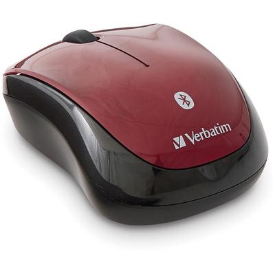 Verbatim BLUETOOTH WIRELESS TABLET MULTI-TRAC BLUE LED MOUSE GARNET (VER70240) Each Verbatim®