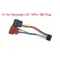 Adattatore per cablaggio per Kenwood / JVC Car Stereo Radio Adattatore connettore standard ISO Cavo