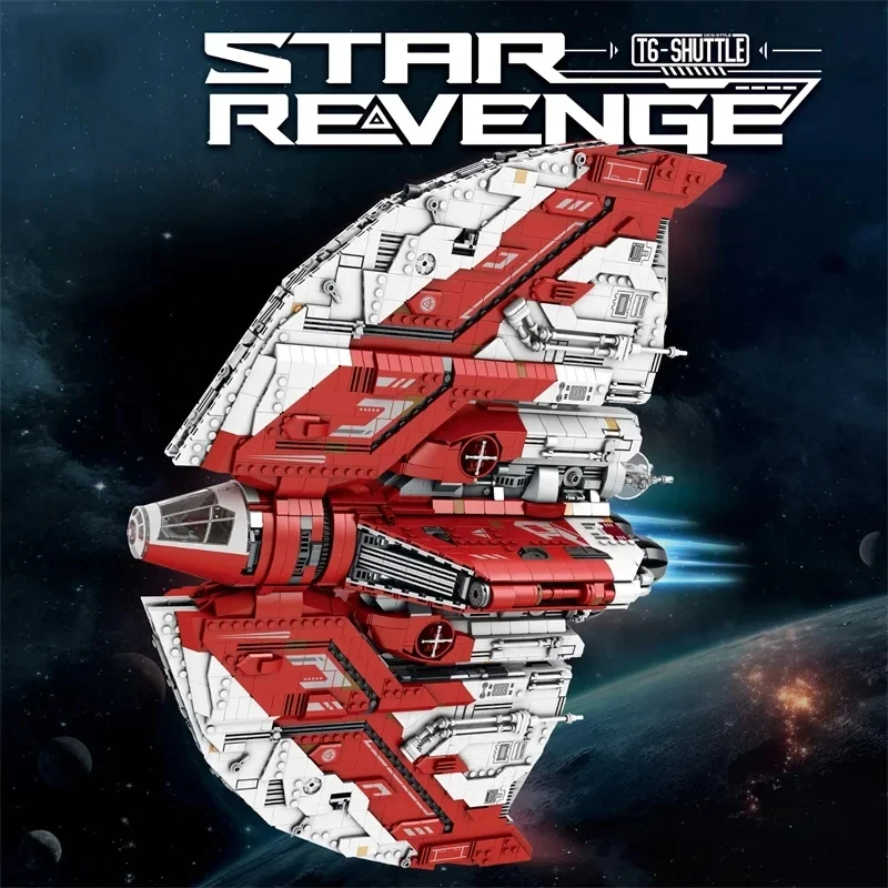 5749pcs ucs T6-Shuttle Raumschiff Modellbau steine Space Jet Flugzeug Moc Ziegel Desktop-Display Weihnachts geschenke für Kinder Spielzeug Image