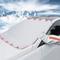Autoplane Winter Scheibenabdeckung Autoplane Auto Frostschutz Halbgarage Hagelschutz Windschutzscheibe Sonnenschutz mit Magnet Auto Winter Set
