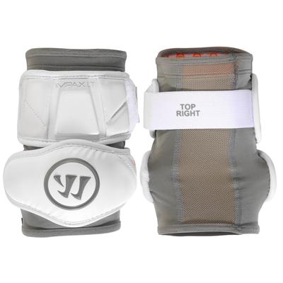 Warrior Burn Pro Lacrosse Elbow Pads White