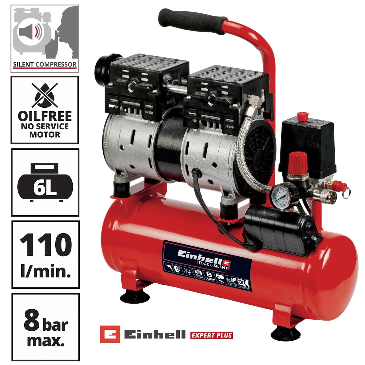 Einhell TE-AC 6 Silent Kompressor Image