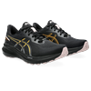 Laufschuh ASICS "GT-1000 13 Gore-Tex", Gr. 38, orange (schwarz, stadium orange), Textil, Synthetik, sportlich, Schuhe, für mehr Stabilität, wasserdicht